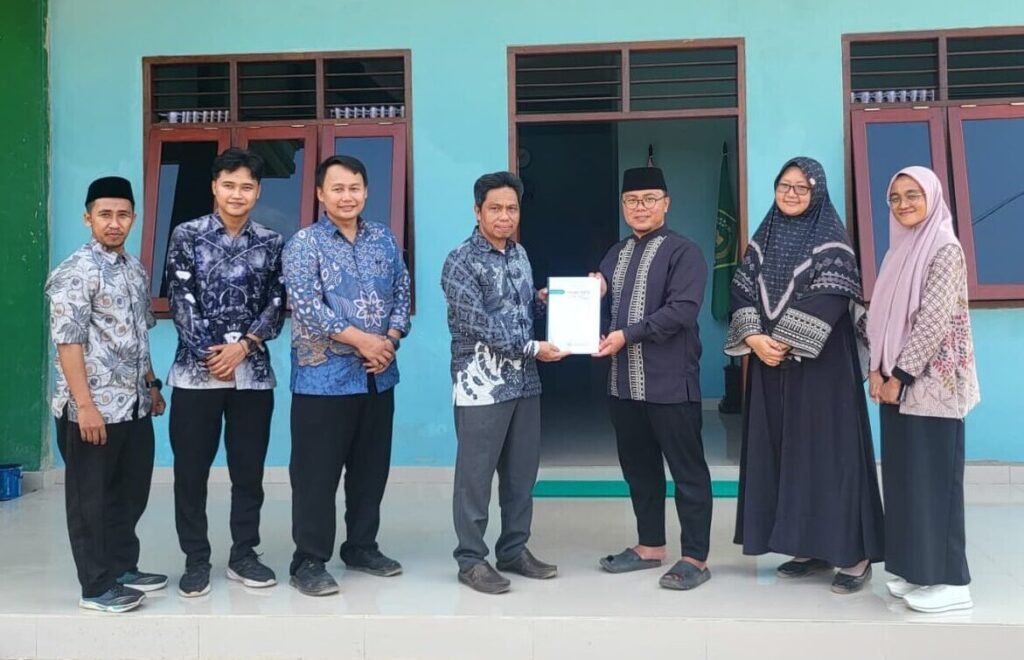 Pondok Pesantren Tazkia Paser Serahkan Dokumen Izin Pendirian kepada Kementerian Agama Kabupaten Paser