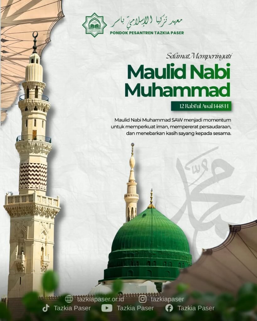 Pondok Pesantren Tazkia Paser Gelar Peringatan Maulid Nabi Muhammad SAW