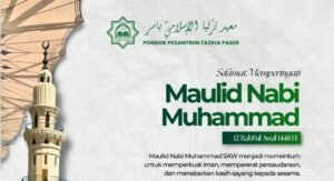 Pondok Pesantren Tazkia Paser Gelar Peringatan Maulid Nabi Muhammad SAW