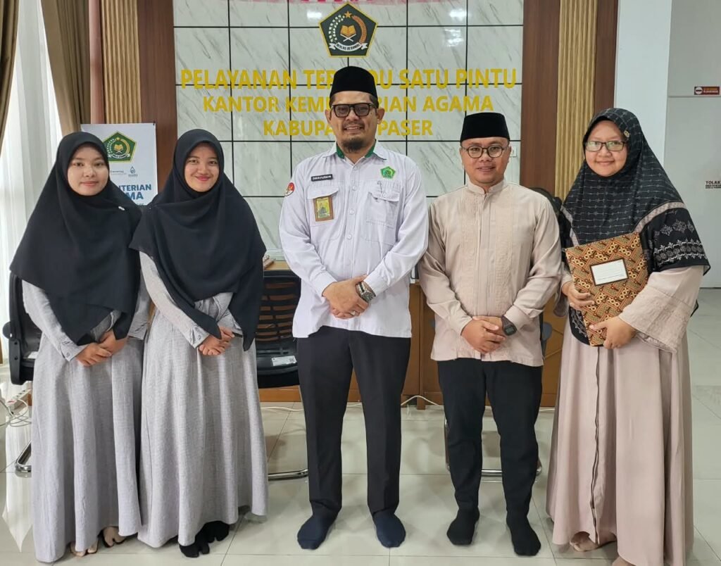 MTs. Tazkia Paser Bersilaturahmi dengan Kementrian Agama Kabupaten Paser