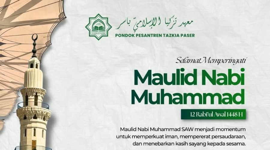 Pondok Pesantren Tazkia Paser Gelar Peringatan Maulid Nabi Muhammad SAW
